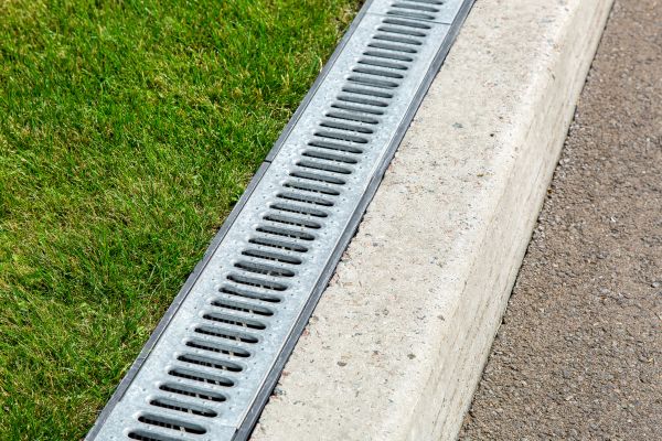 Courtyard Drain Installation in Waxhaw